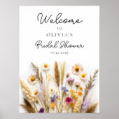 Liefde in Bloom Vrijgezellenfeest Wildflower Welko Poster (Voorkant)