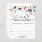 Liefde in Bloom | Waar waren ze | Spellen (Voorkant / Achterkant)