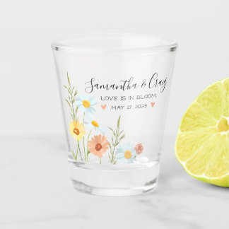 Liefde in Bloom Wildflower Daisy Shot Glass Shot Glas