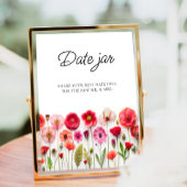 Liefde in Bloom Wildflower Date Night Ideeën Date  Poster
