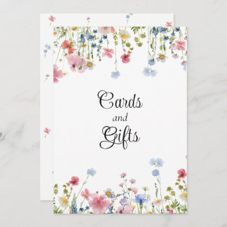 Liefde in Bloom Wildflower Gifts Sign