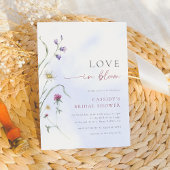 Liefde in Bloom Wildflower Vrijgezellenfeest Kaart