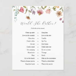 Liefde in Bloom Wildflower zou ze een vrij spel zi