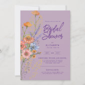 Liefde in Bloom Zomer Wildbloem Boho Bloemendouche Kaart (Voorkant)