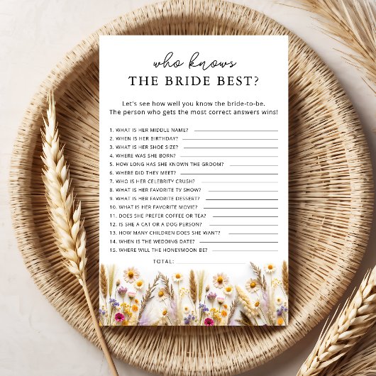 Liefde in Boom Wie kent Bruid de Beste Douche Spel