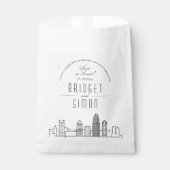 Liefde in Charlotte | Trouwgunst Tassen Bedankzakje (Voorkant)