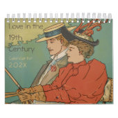  liefde in de 19e eeuwse Pas getrouwd Kalender (Hoes)