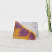 Liefde in de Clouds Holiday Kaart (Voorkant)