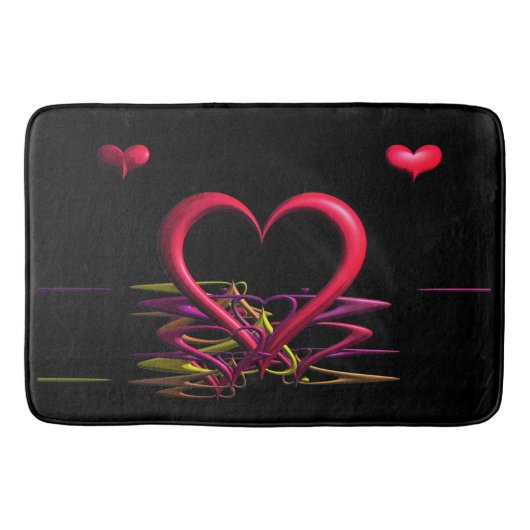 Liefde in de Darkness Bath Mat (Voorkant)