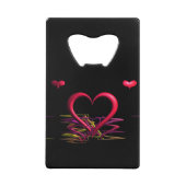 Liefde in de Darkness Bottle Opener Creditkaart Flessenopener (Voorkant)