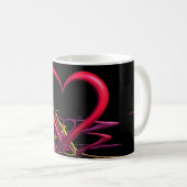 Liefde in de Darkness Coffee-Mok Koffiemok (Voorkant rechts)