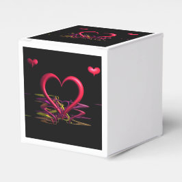 Liefde in de Darkness Favor Box Bedankdoosjes