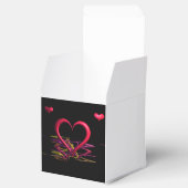 Liefde in de Darkness Favor Box Bedankdoosjes (Geopend)