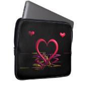Liefde in de dunne laptophoes laptop sleeve (Voorkant Rechts)