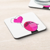 Liefde in de geest bier onderzetter (Linkerzijde)