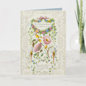 Liefde in de harten  Valentijn Feestdagen Kaart (Voorkant)