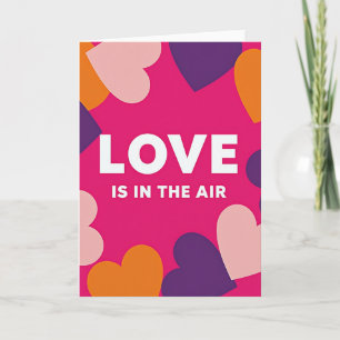 Liefde in de lucht Hartjes Kaart