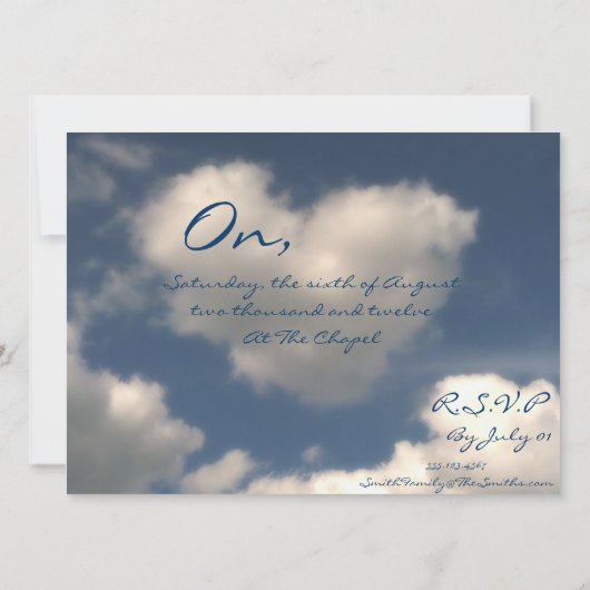 Liefde in de lucht kaart (Achterkant)