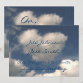 Liefde in de lucht kaart (Voorkant / Achterkant)