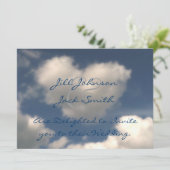 Liefde in de lucht kaart (Staand voorkant)