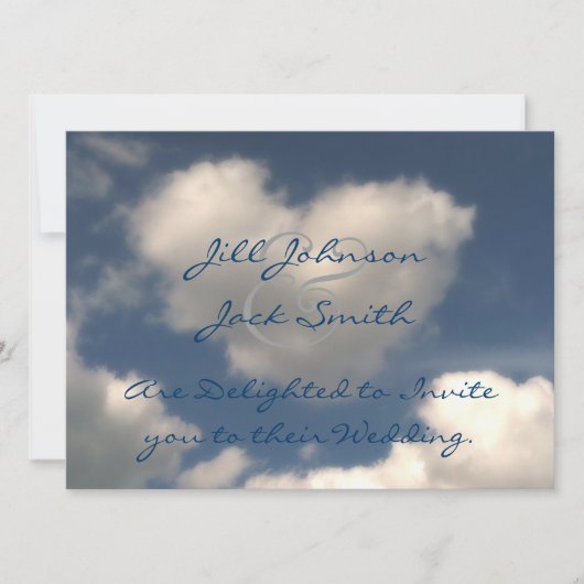 Liefde in de lucht kaart (Voorkant)