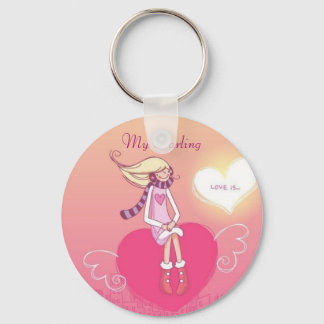 Liefde in de lucht - My Darling (Lady Sleutelhange Sleutelhanger
