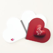Liefde in de lucht notitieboek (Binnen)