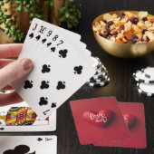 Liefde in de lucht pokerkaarten (Insitu)