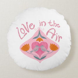 Liefde in de lucht valentijnen en bloemen rond kussen