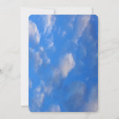 Liefde in de lucht Vrijgezellenfeest Kaart (Achterkant)