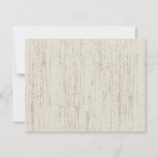 Liefde in de luchtballon bruiloft reactie RSVP kaartje (Achterkant)