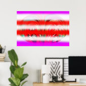 Liefde in de nevelkunst poster (Thuiskantoor)