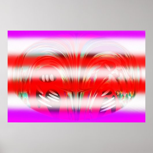Liefde in de nevelkunst poster (Voorkant)