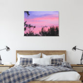 Liefde in de ochtend canvas afdruk (Insitu (Slaapkamer))