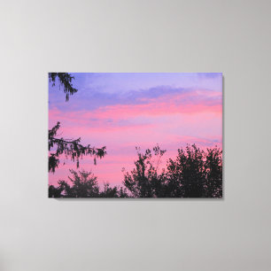 Liefde in de ochtend canvas afdruk