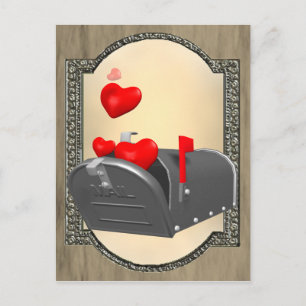 Liefde in de Post Briefkaart