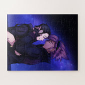 Liefde in de ruimte legpuzzel (Horizontaal)