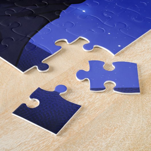 Liefde in de ruimte legpuzzel (Zijkant)