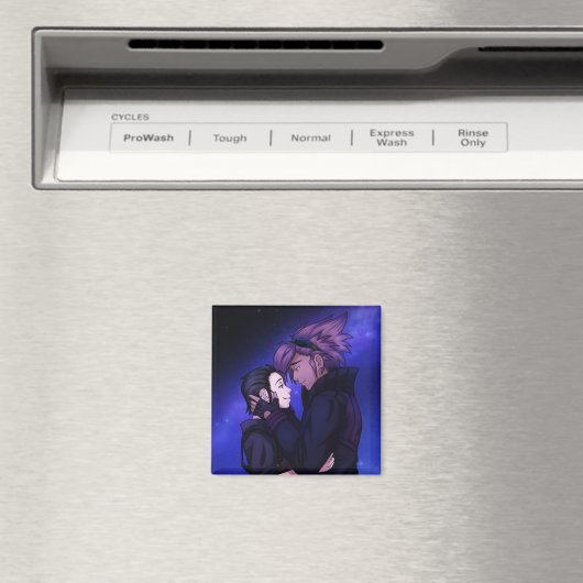 Liefde in de ruimte magneet (Insitu (Vaatwasser))