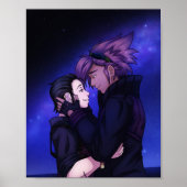 Liefde in de ruimte poster (Voorkant)