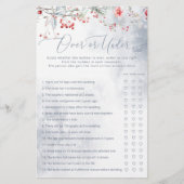 Liefde in de sneeuw over of onder vrijgezellenfees (Voorkant)