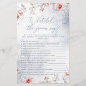 Liefde in de sneeuw Wat zei de bruidegom vrijgezel (Voorkant)