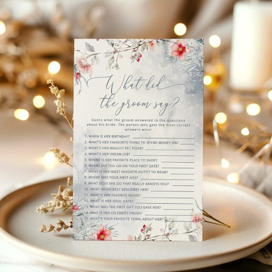 Liefde in de sneeuw Wat zei de bruidegom vrijgezel