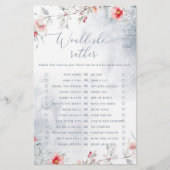 Liefde in de sneeuw Zou ze liever vrijgezellenfees (Voorkant)