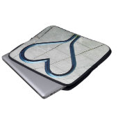 Liefde in de stad laptop sleeve (Voorkant onderkant)