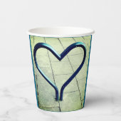 Liefde in de stad papieren bekers (Achterkant)