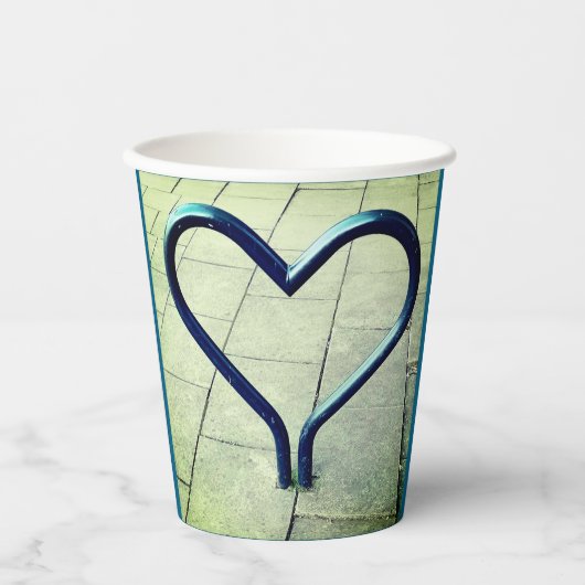 Liefde in de stad papieren bekers (Voorkant)
