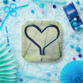 Liefde, in de stad papieren bordje (Feest)