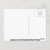 Liefde in de zand-postkaart briefkaart (Achterkant)