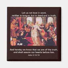 Liefde in Deed en Waarheid - Magneet